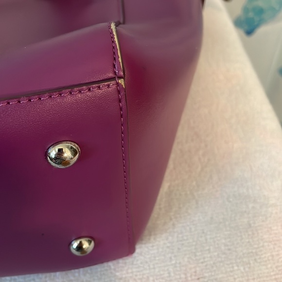 Vera Bradley purple leather purse - Picture 11 of 16